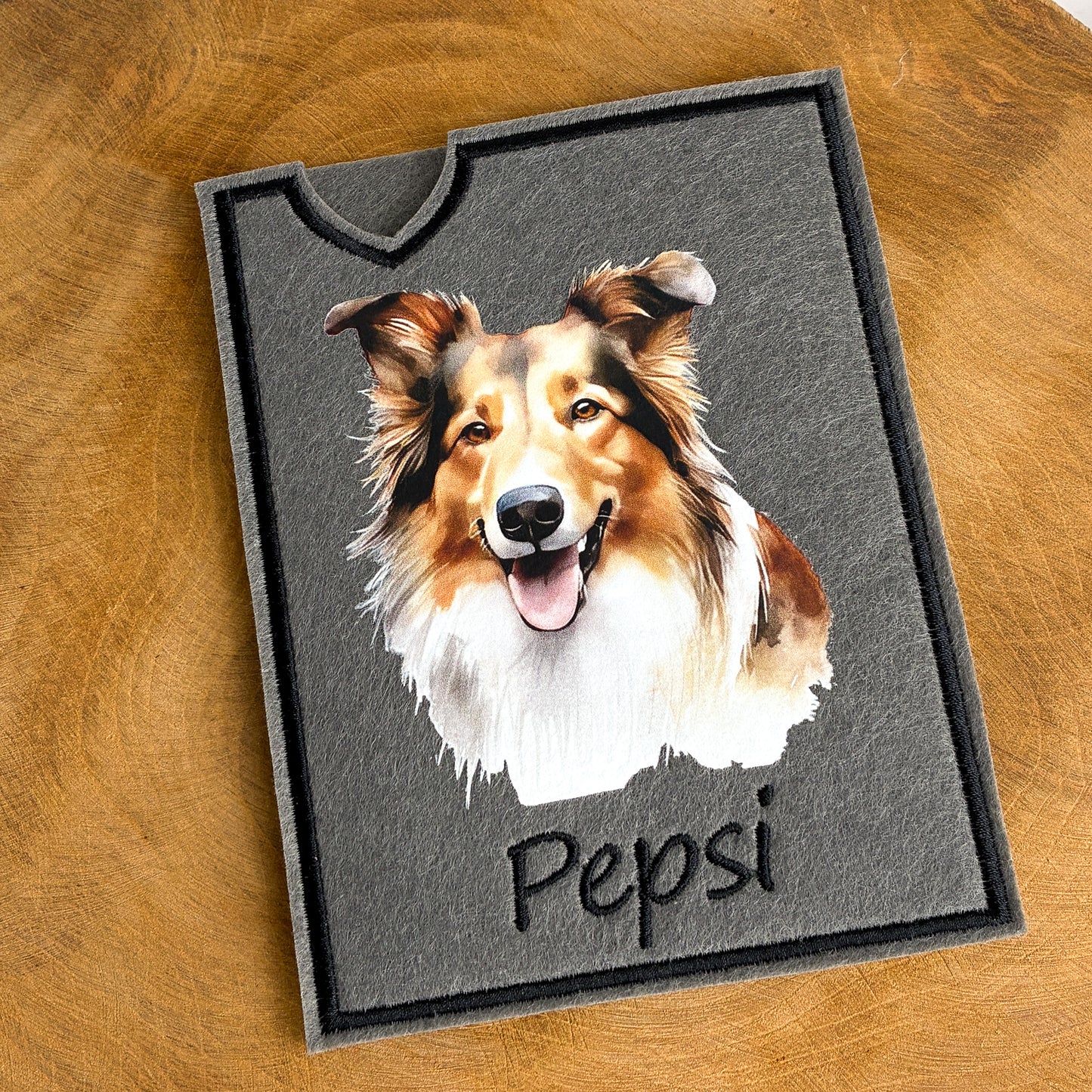 Collie Impfpasshülle (Motiv 1)