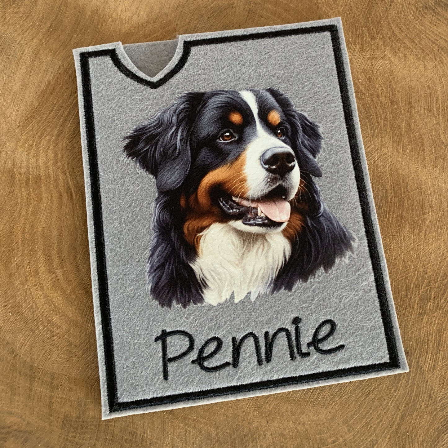 Berner Sennenhund Impfpasshülle (Motiv 2)