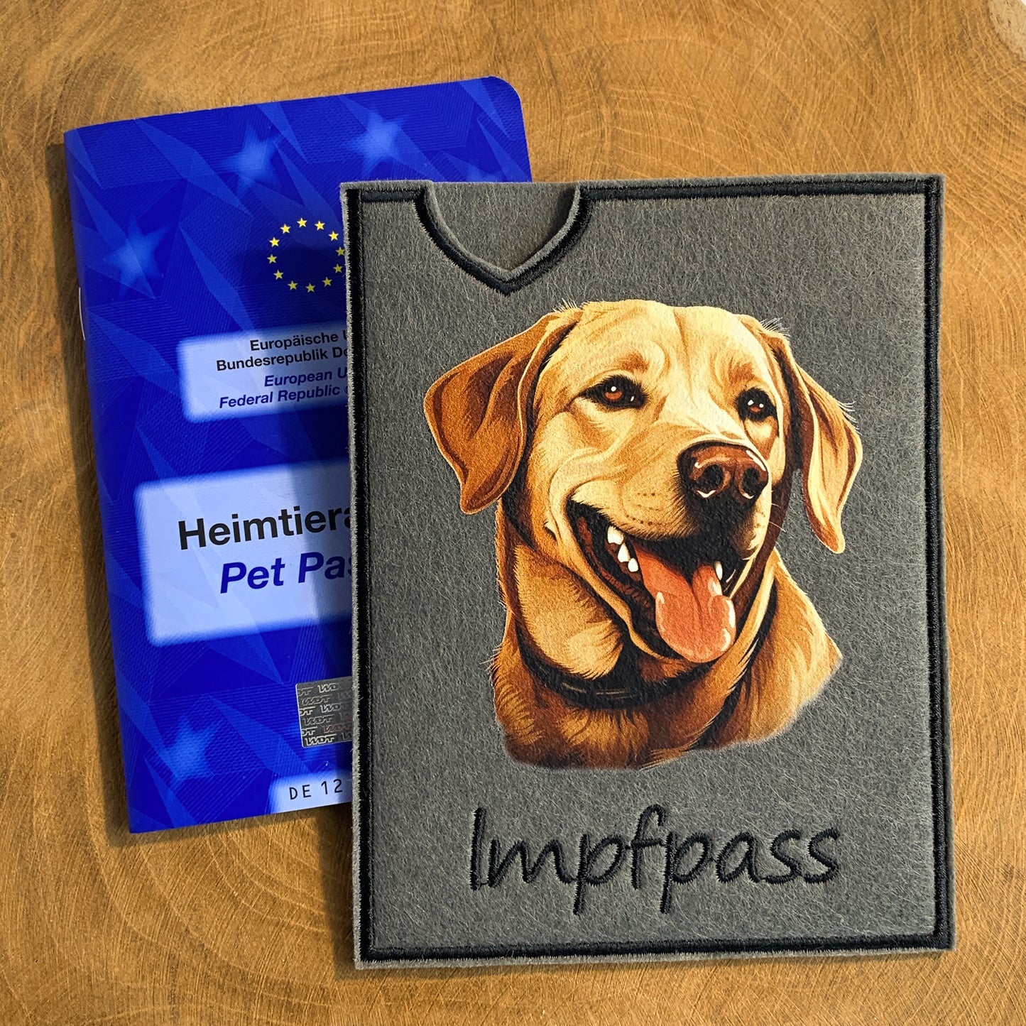 Labrador Impfpasshülle (Motiv 3)