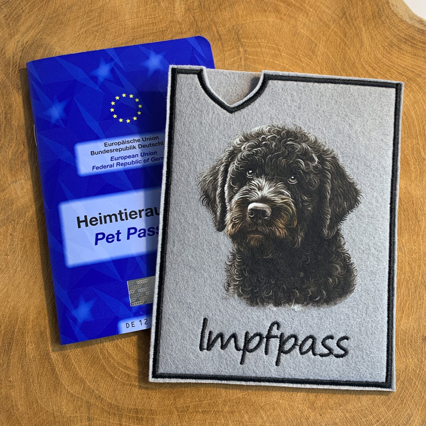 Labradoodle Impfpasshülle