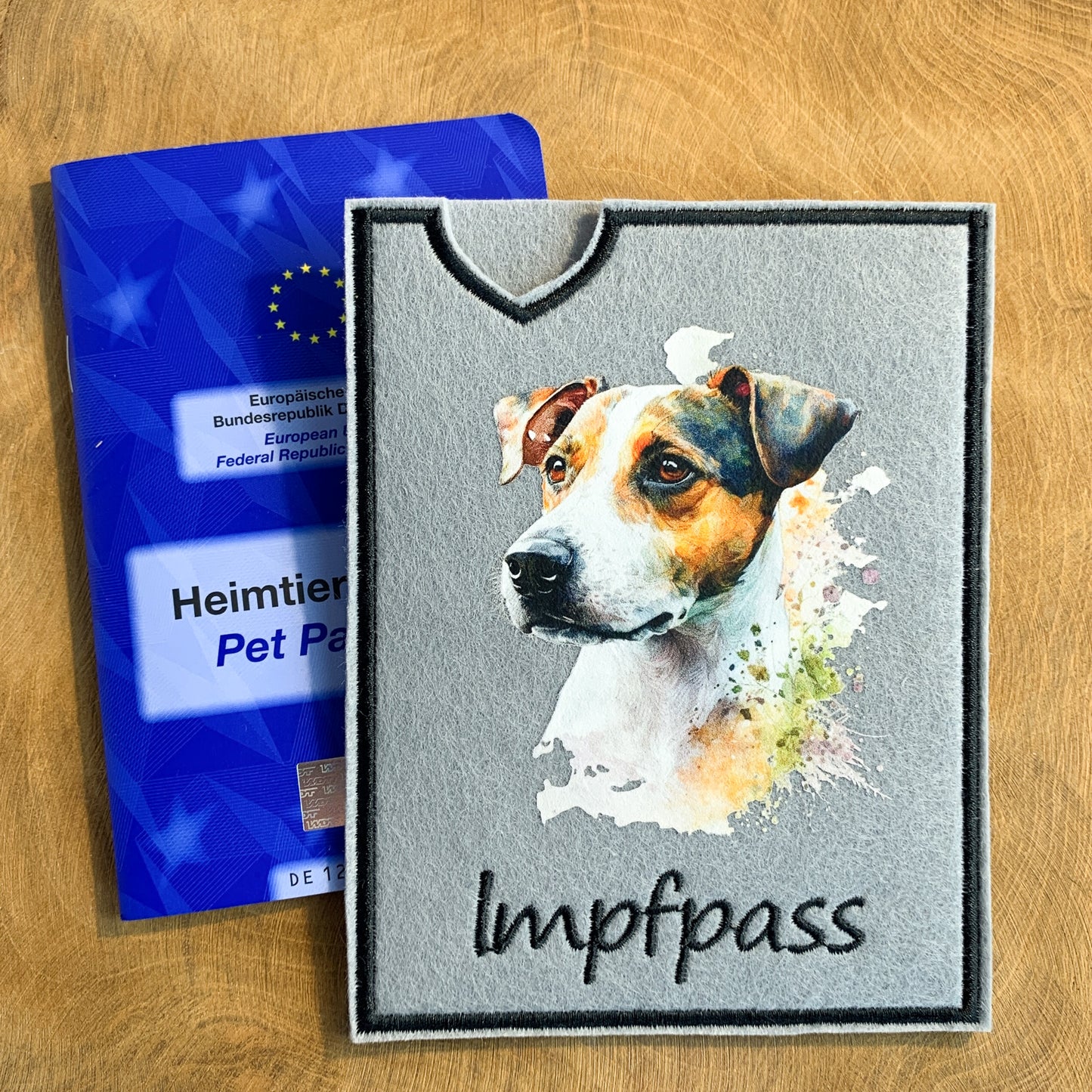 Jack Russell Impfpasshülle (Motiv 7)