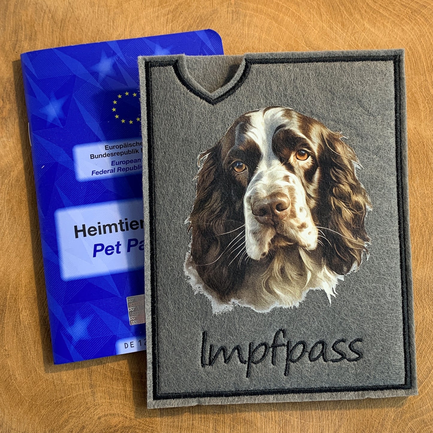 English Springer Spaniel Impfpasshülle (Motiv 1)