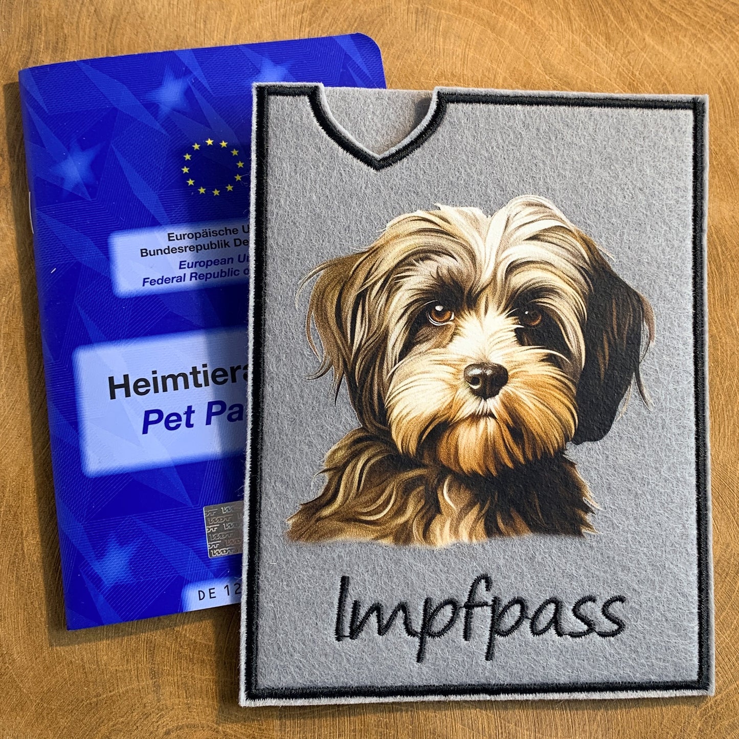 Löwchen Impfpasshülle (Motiv 1)