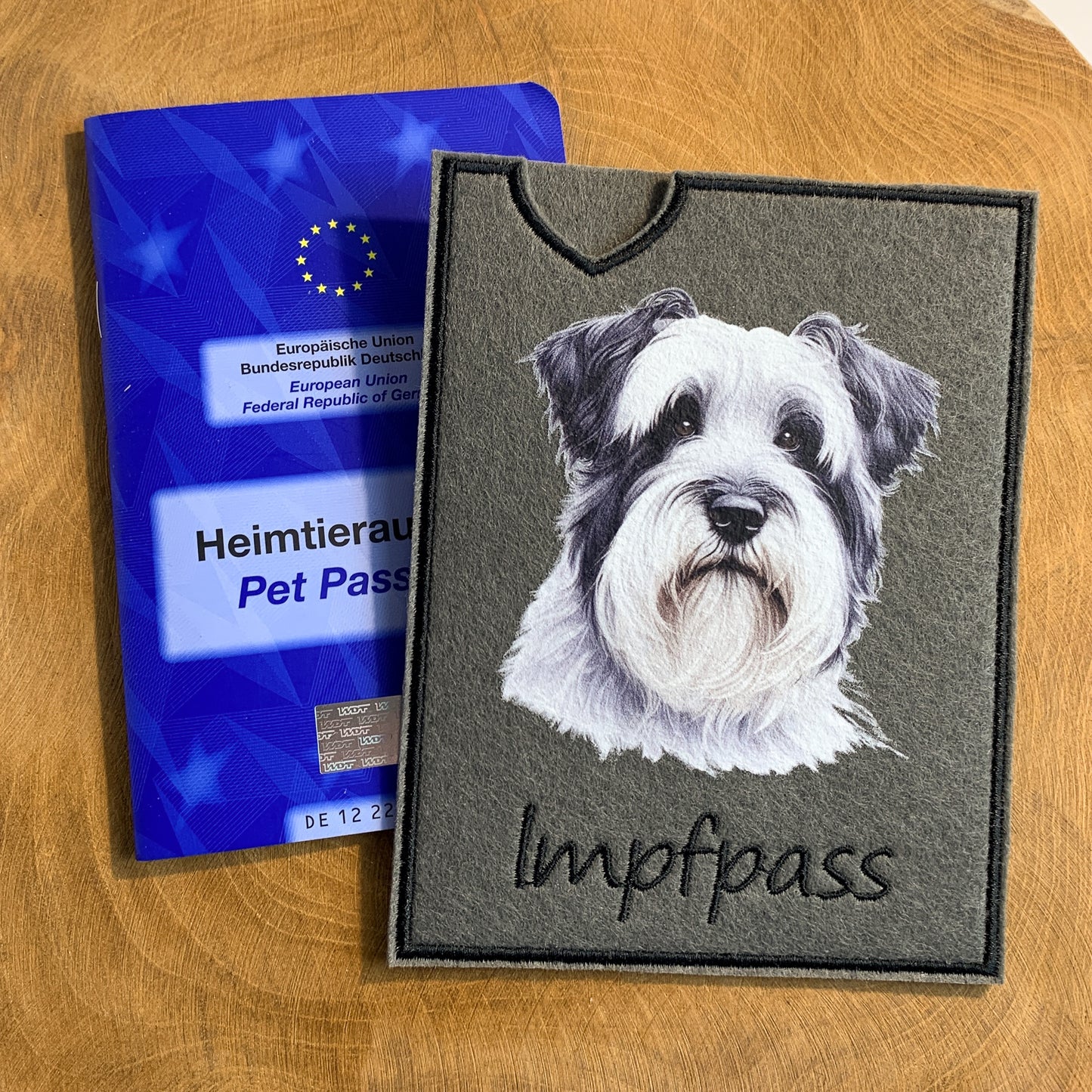 Sealyham Terrier Impfpasshülle (Motiv 2)