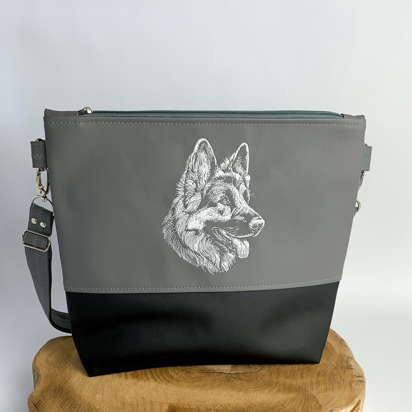 Schäferhund Allen - Umhängetasche