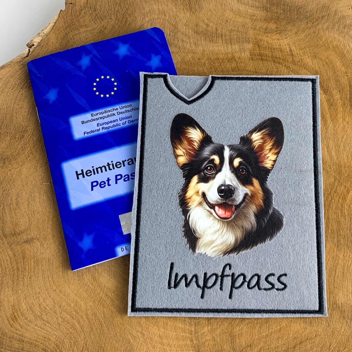 Welsh Corgi Impfpasshülle (Motiv 3)