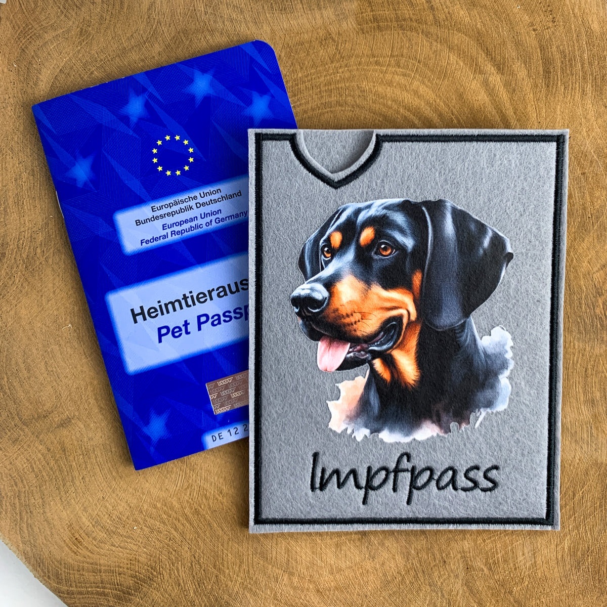 Brandlbracke Impfpasshülle - 3 verschiedene Motive, personalisierbar