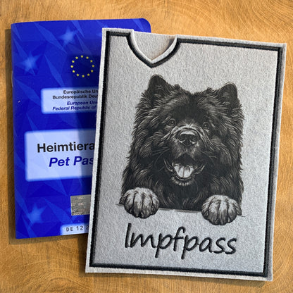 Eurasier Impfpasshülle - 2 verschiedene Motive, personalisierbar
