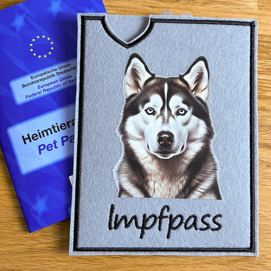 Husky Impfpasshülle (Motiv 4)