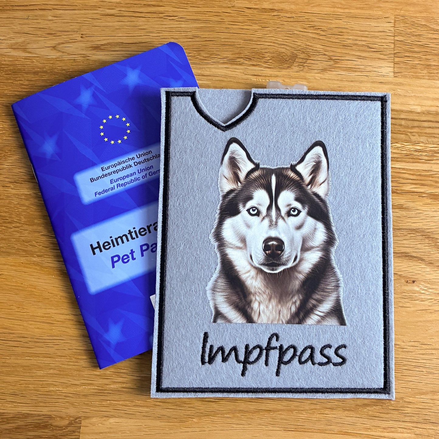 Husky Impfpasshülle (Motiv 4)