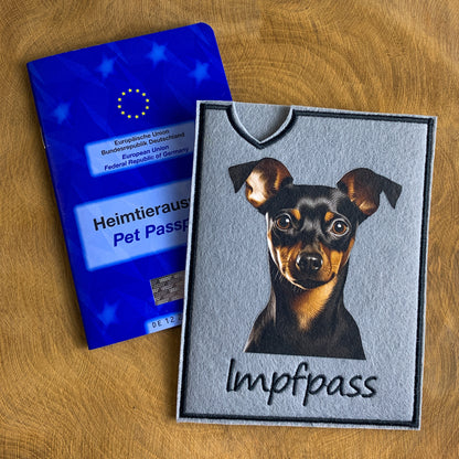 Pinscher Impfpasshülle (Motiv 4)