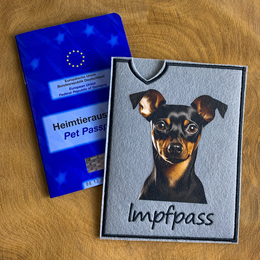Pinscher Impfpasshülle (Motiv 4)