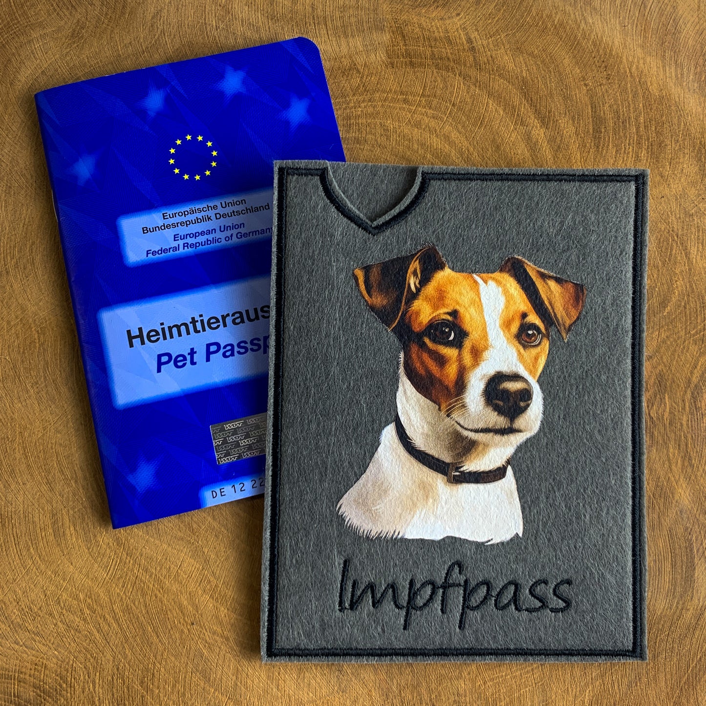 Jack Russell Impfpasshülle (Motiv 5)