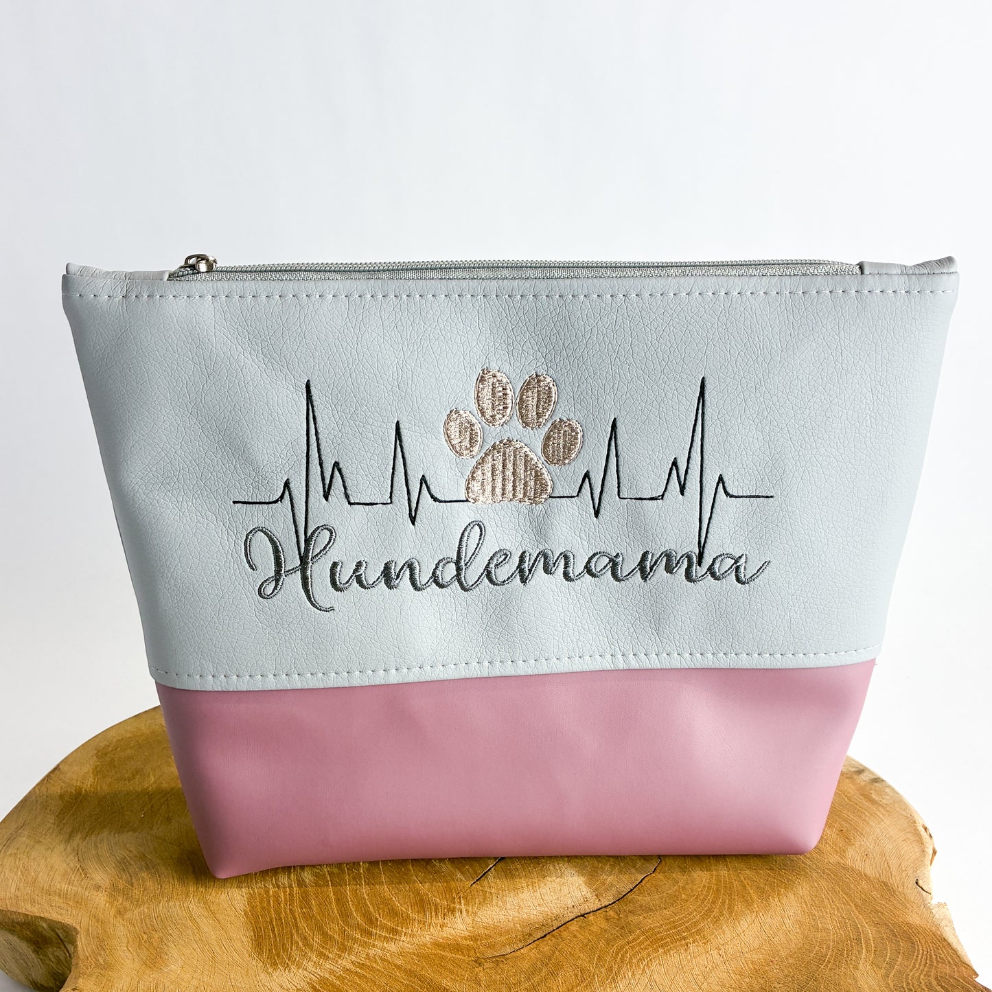 Kulturbeutel mit Hundemama