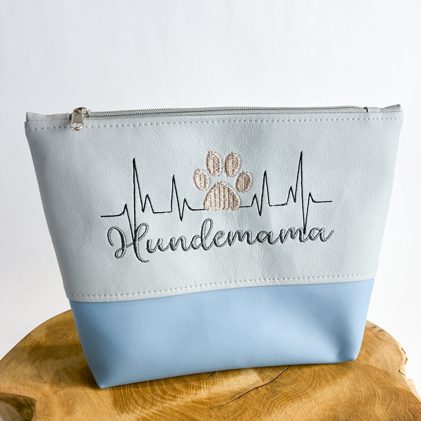 Kulturbeutel mit Hundemama