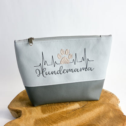 Kulturbeutel mit Hundemama