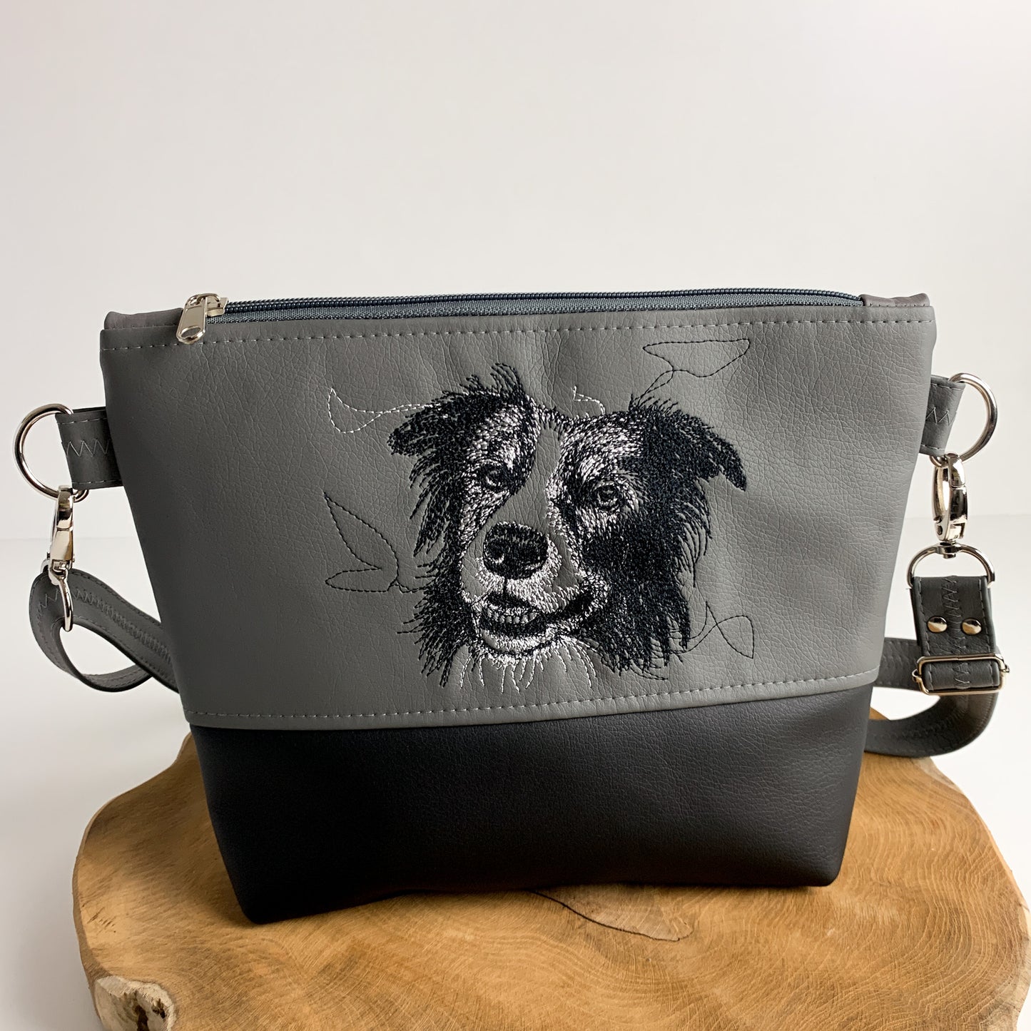 Border Collie Cync - Umhängetasche