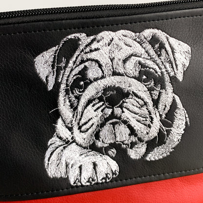 Englische Bulldogge Jacky - Umhängetasche