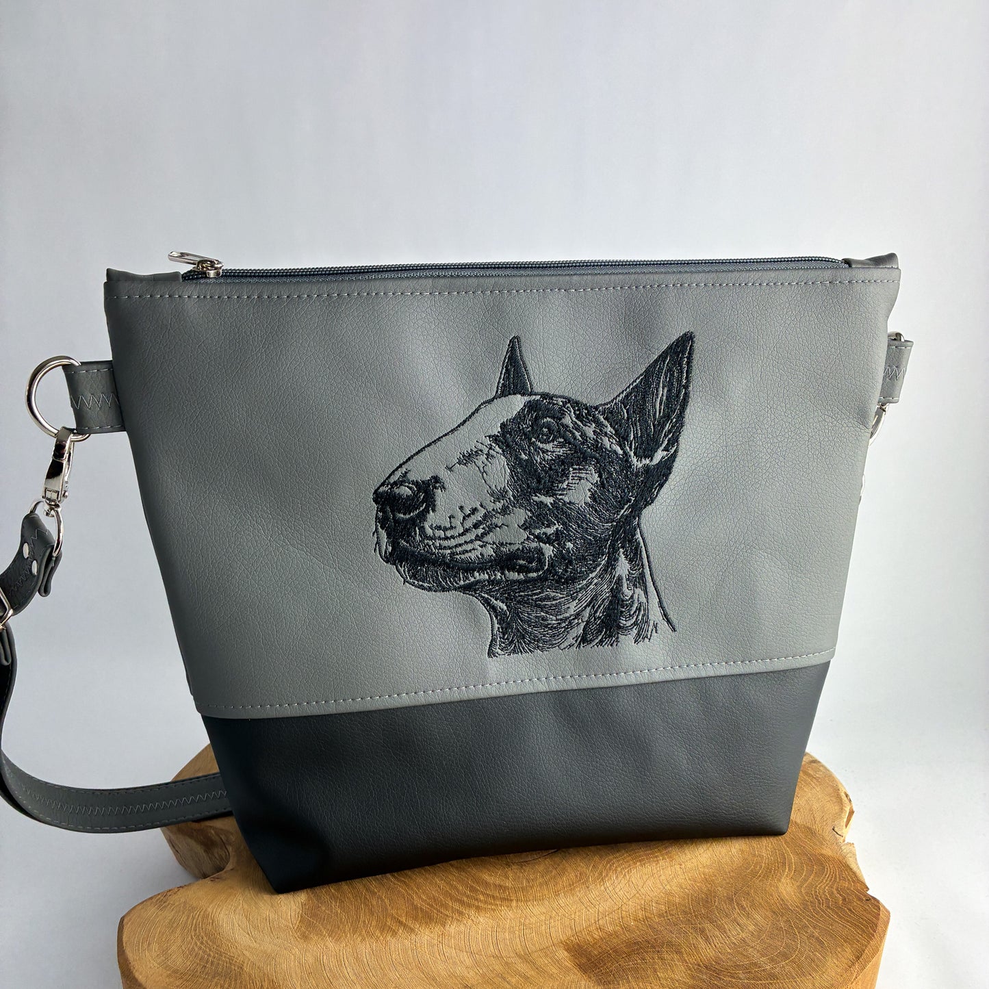 Bullterrier Chiquita - Umhängetasche