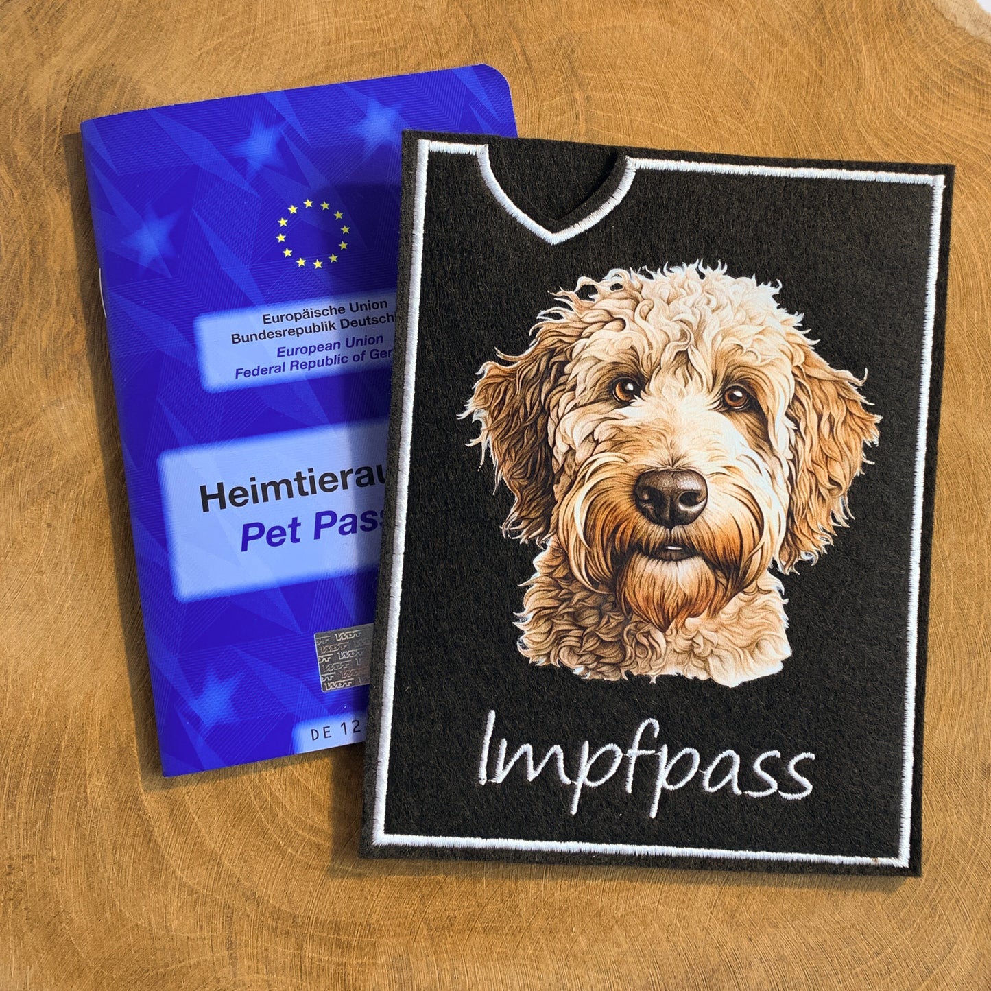 Doodle Impfpasshülle (Motiv 2)