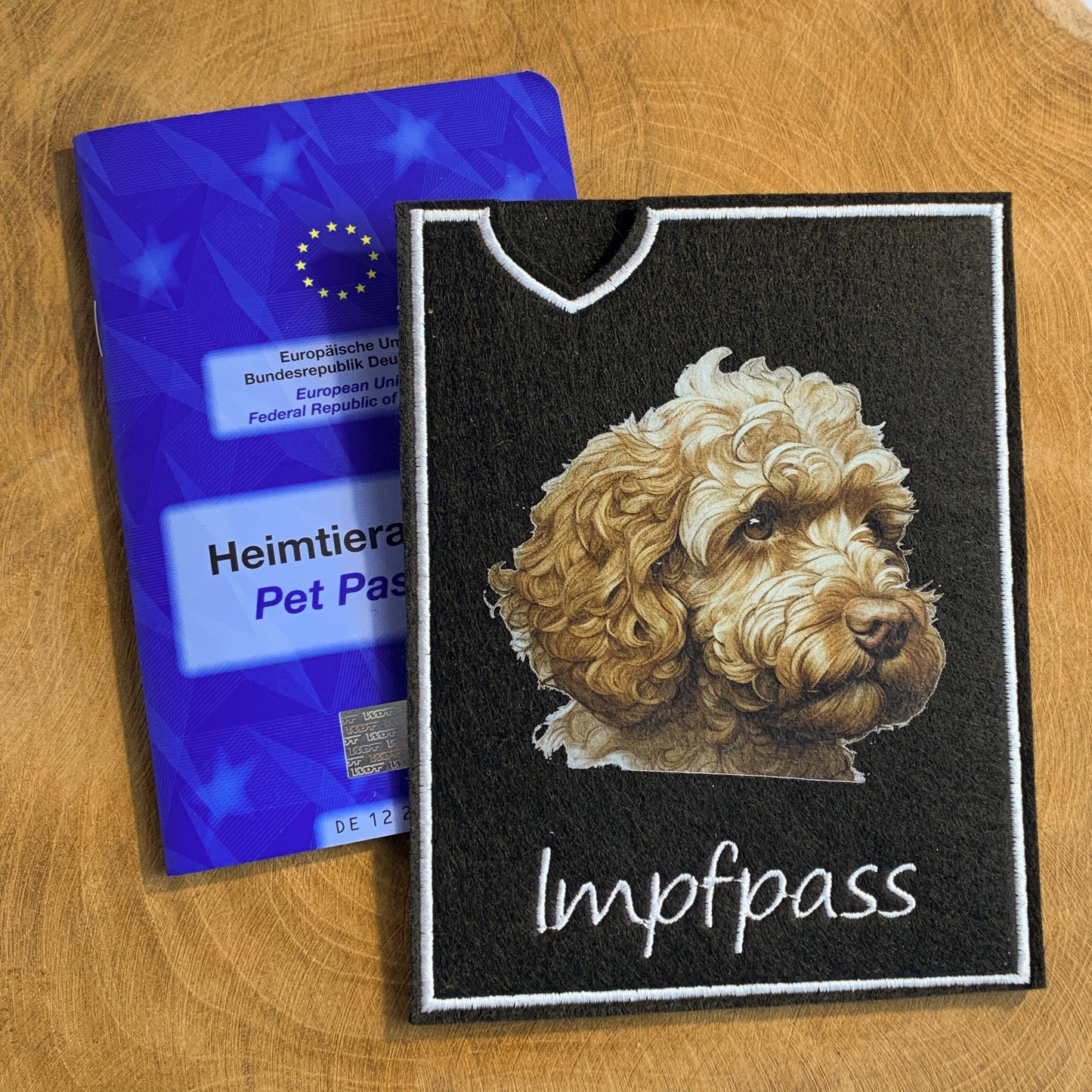 Cockapoo Impfpasshülle