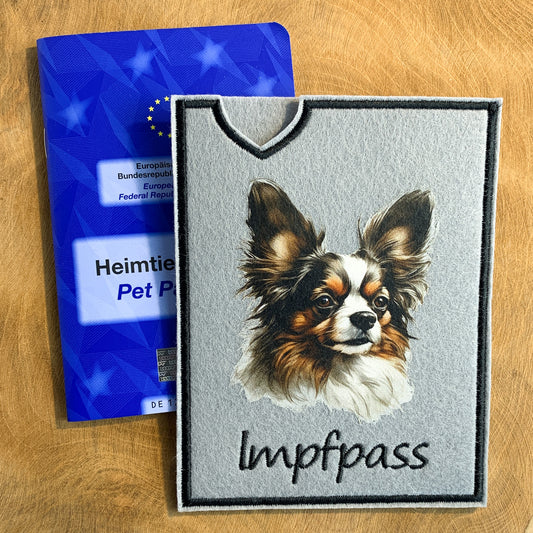 Papillon Impfpasshülle (Motiv 4)