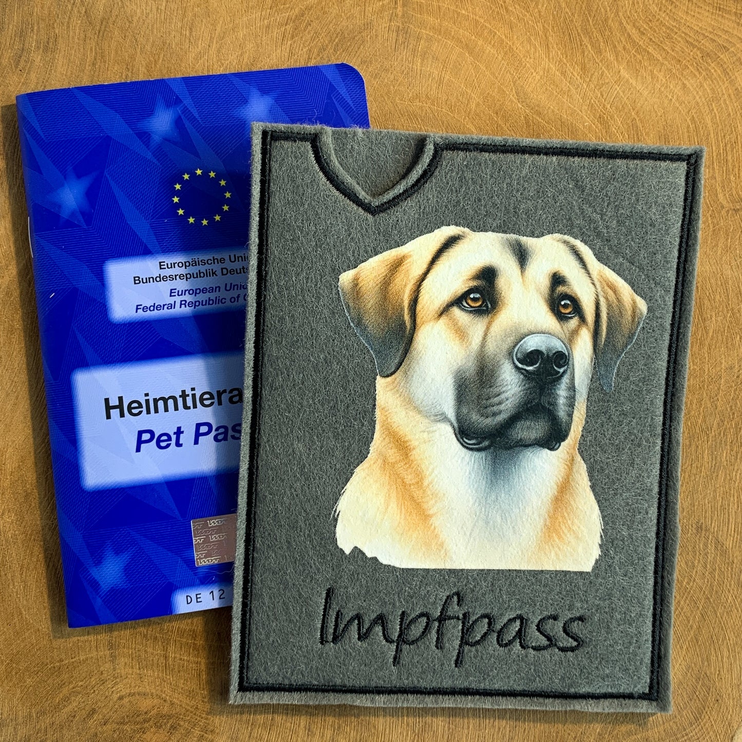 Kangal Impfpasshülle (Motiv 1)