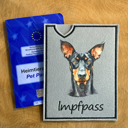 Pinscher Impfpasshülle (Motiv 3)