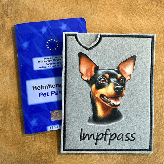 Pinscher Impfpasshülle (Motiv 2)