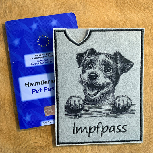 Jack Russell Impfpasshülle (Motiv 3)