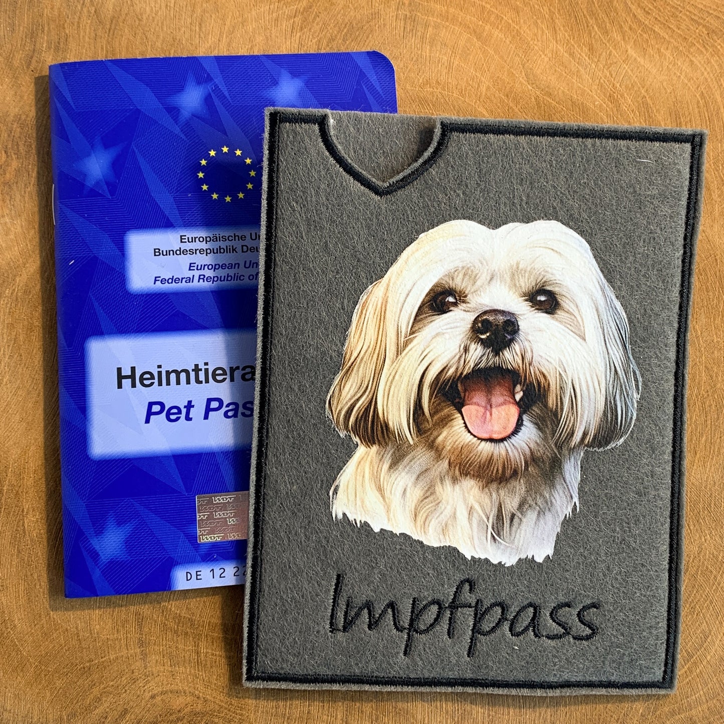 Lhasa Apso Impfpasshülle