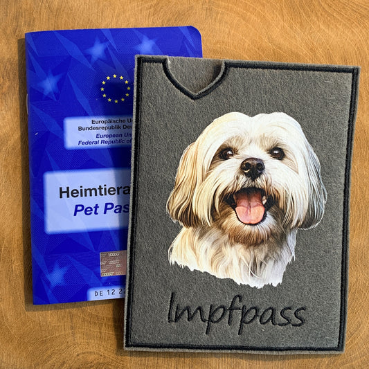 Lhasa Apso Impfpasshülle