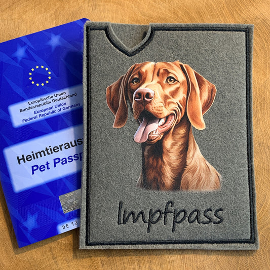 Magyar Vizsla Impfpasshülle (Motiv 1)
