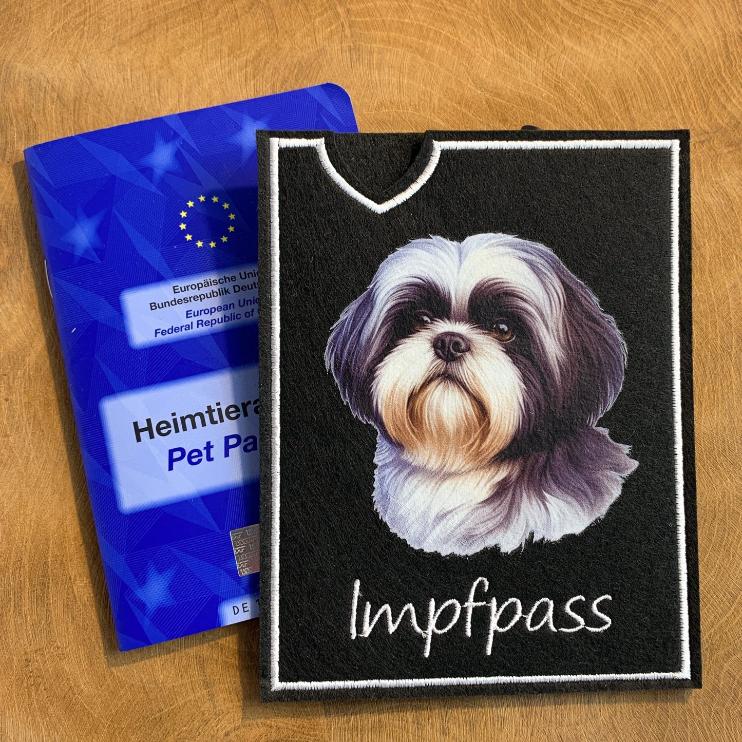 Shih Tzu Impfpasshülle (Motiv 2)