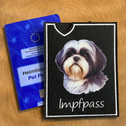 Shih Tzu Impfpasshülle (Motiv 2)