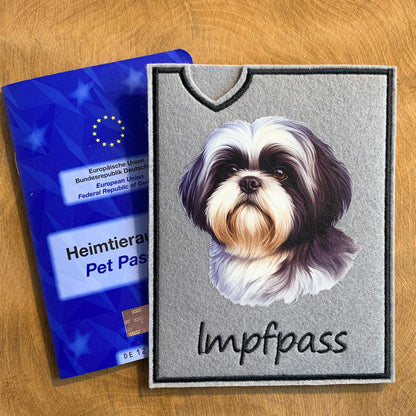 Shih Tzu Impfpasshülle (Motiv 2)