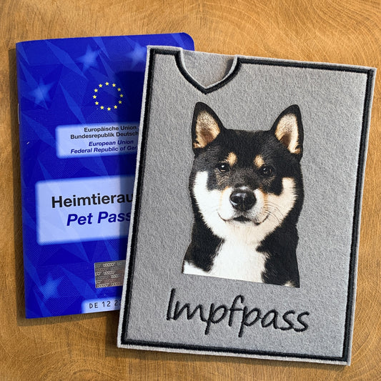 Shiba Inu Impfpasshülle (Motiv 6)