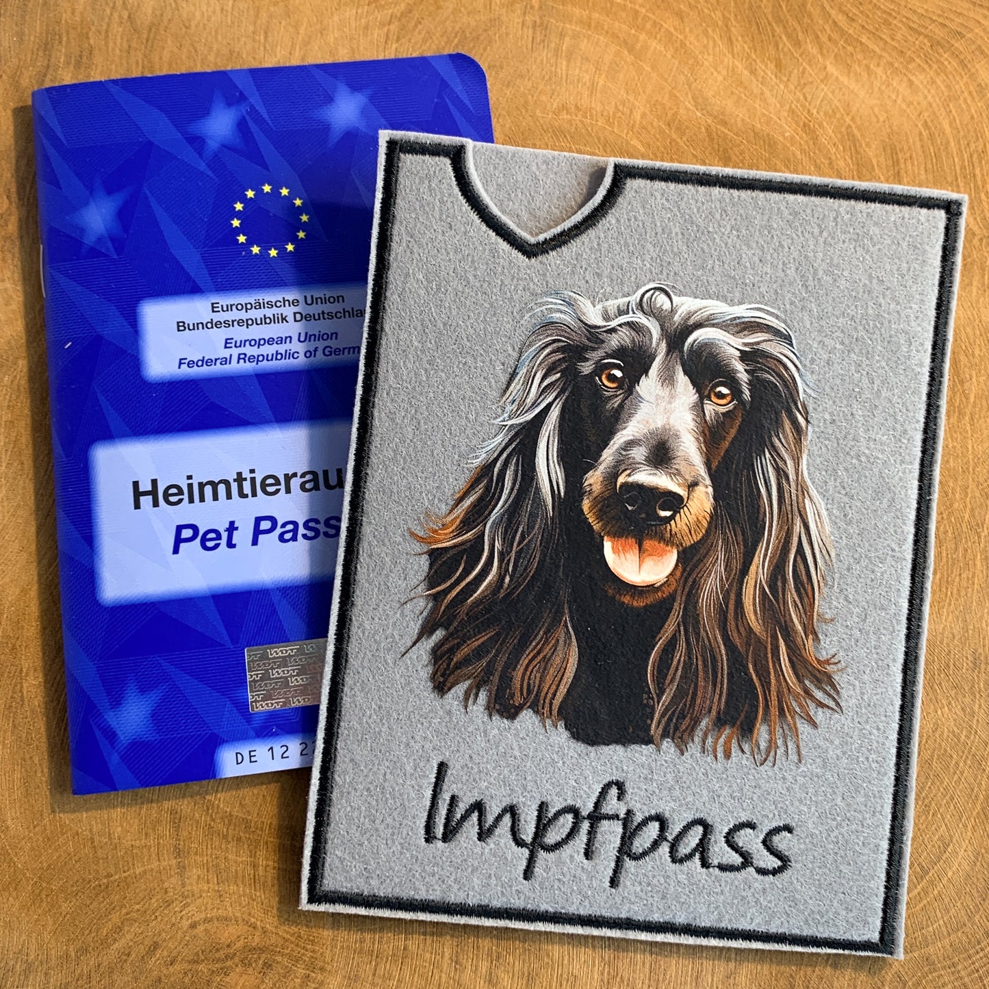 Afghane Impfpasshülle (Motiv 1)