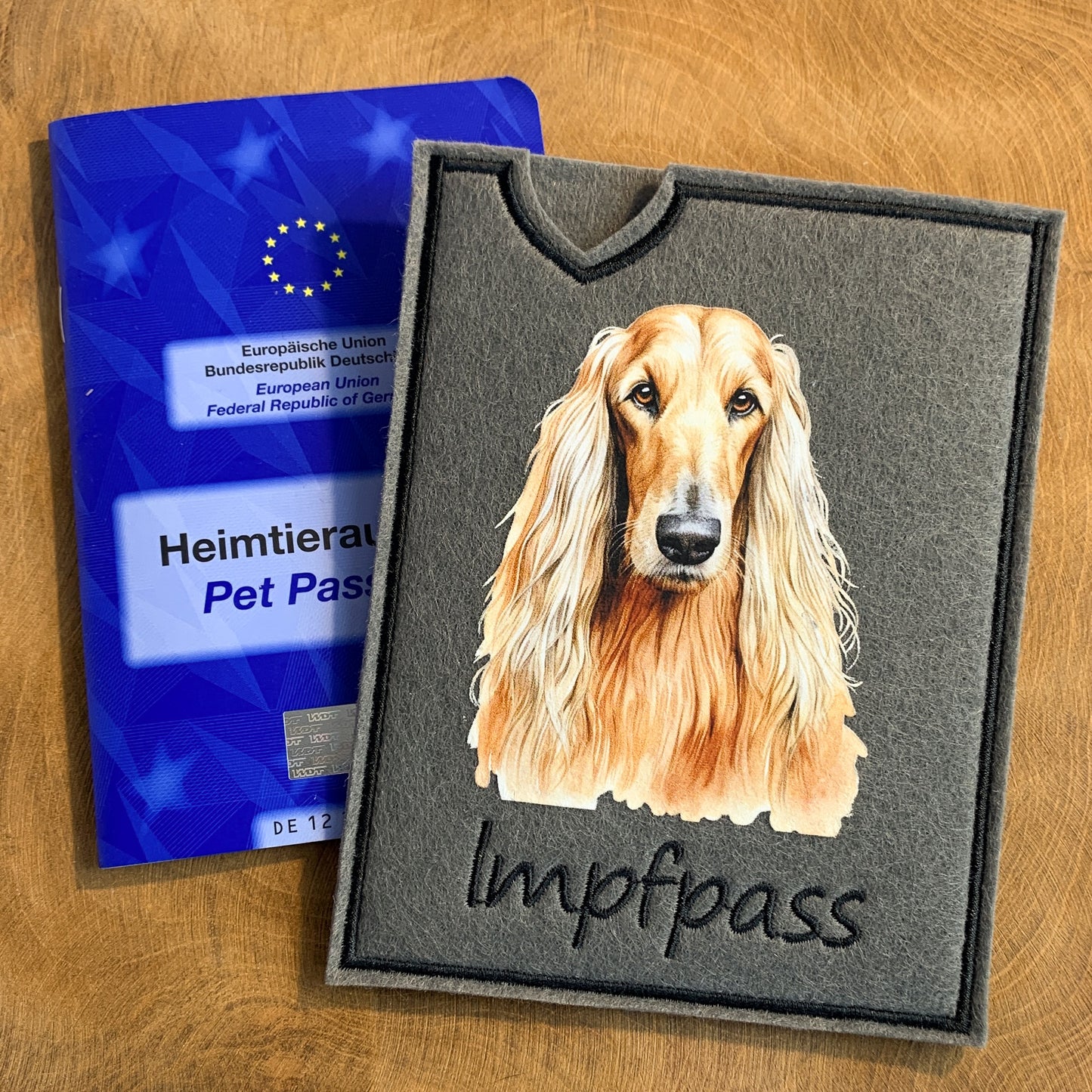 Afghane Impfpasshülle (Motiv 2)