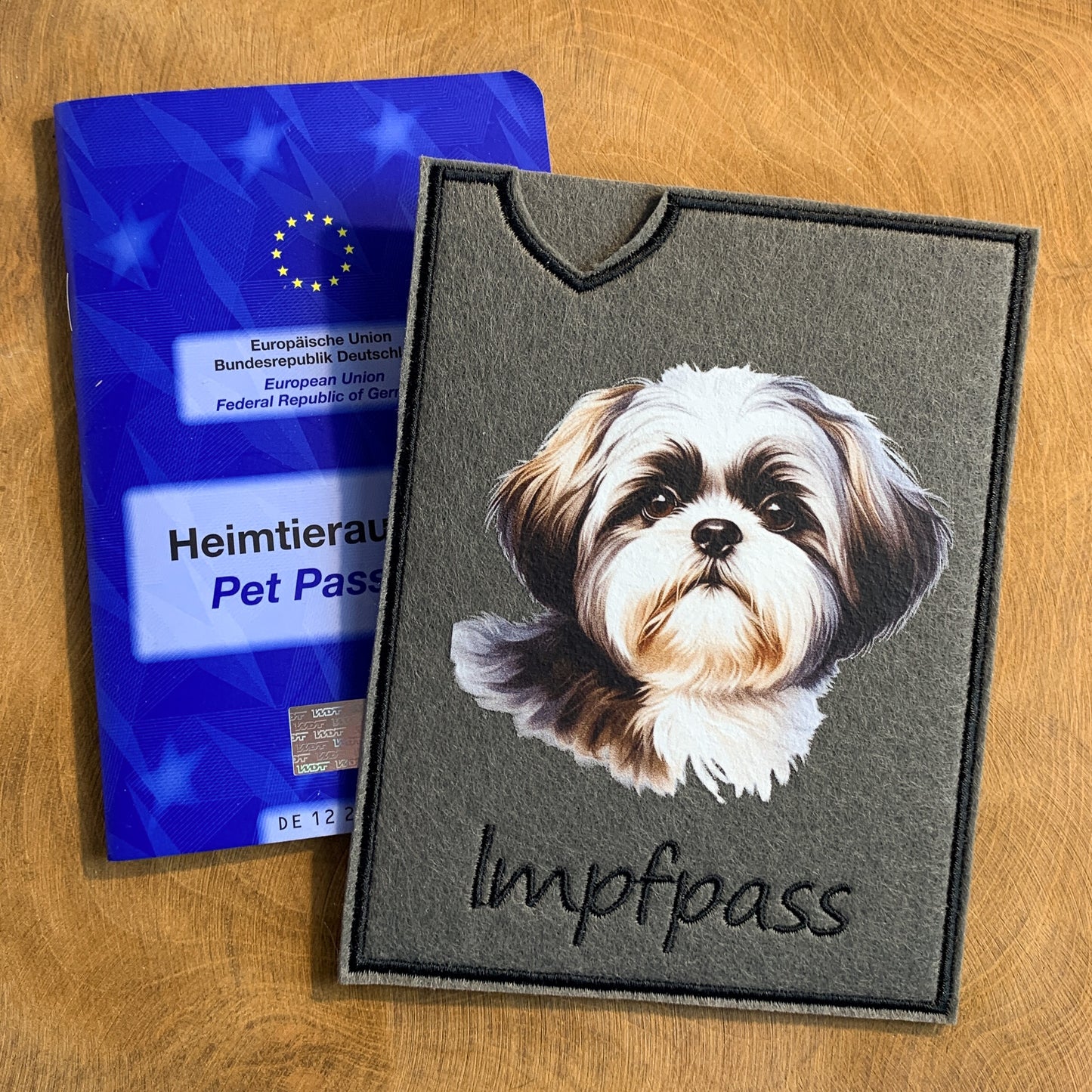 Shih Tzu Impfpasshülle (Motiv 3)