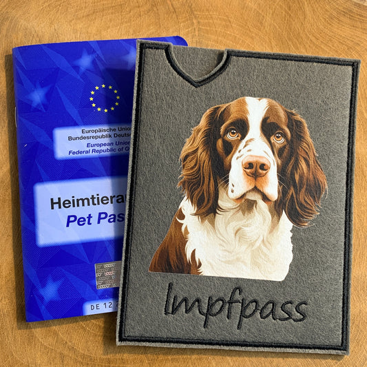 English Springer Spaniel Impfpasshülle (Motiv 2)