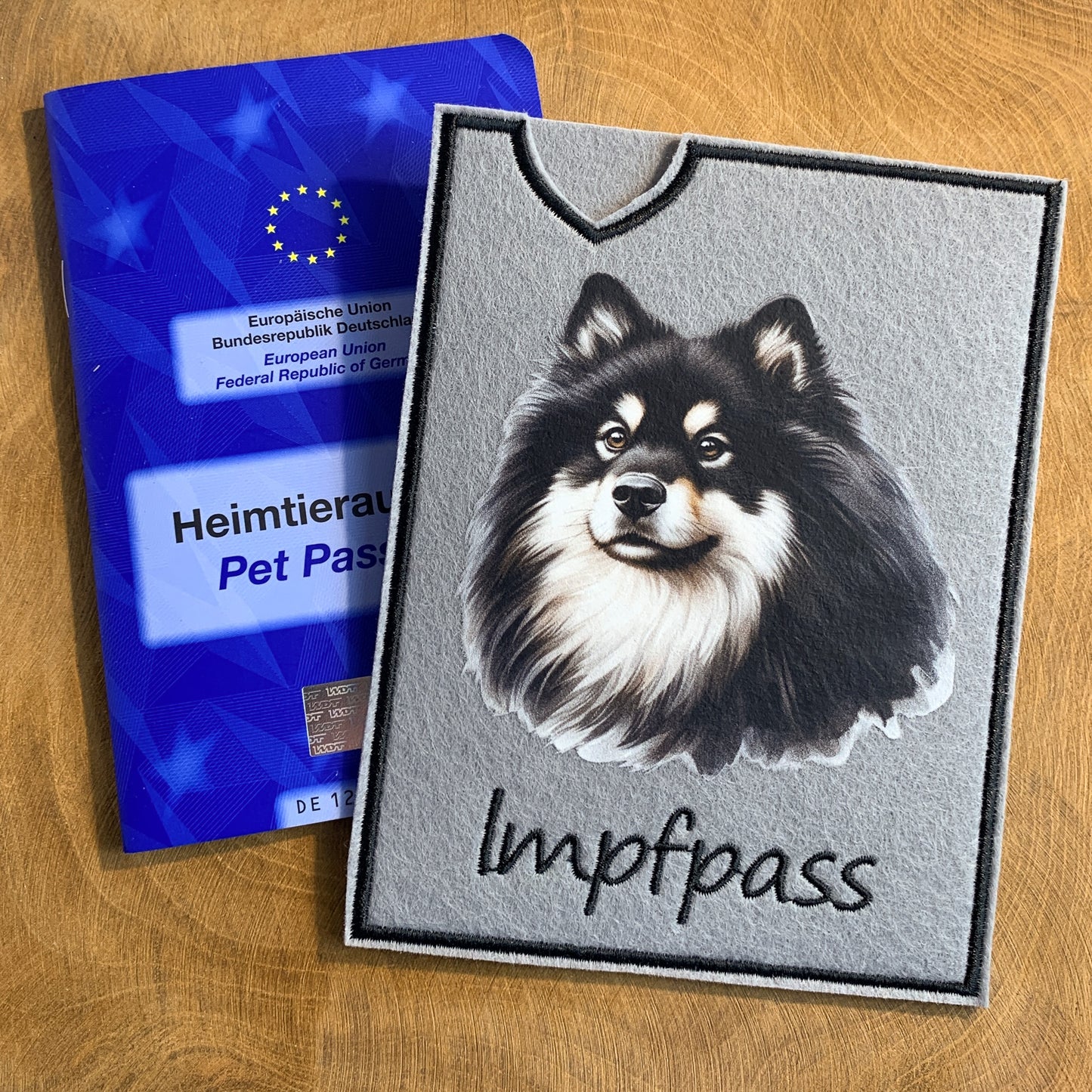 Finnischer Lapphund Impfpasshülle