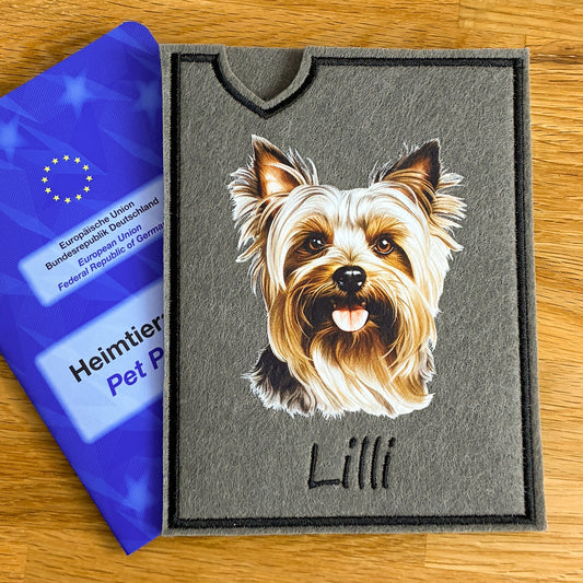 Yorkshire Terrier Impfpasshülle (Motiv 6)
