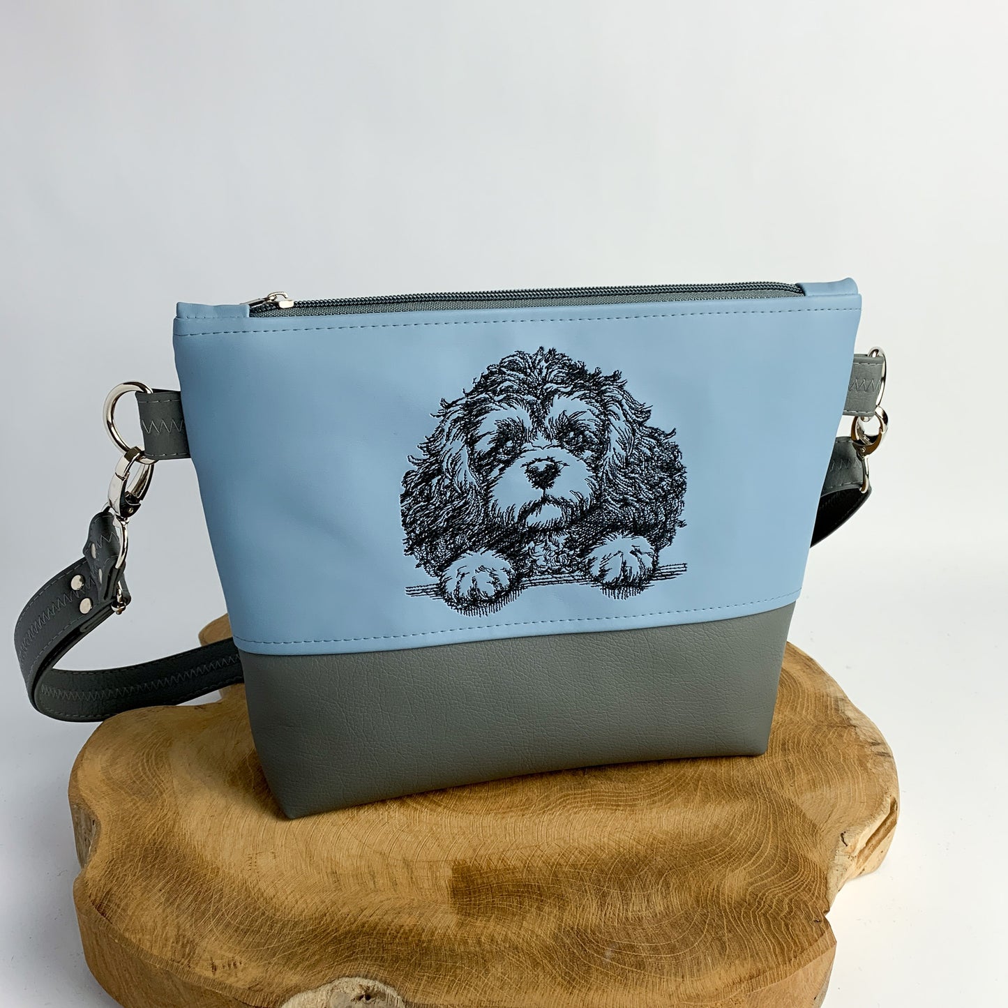 Pudel King Charles Minka - Umhängetasche