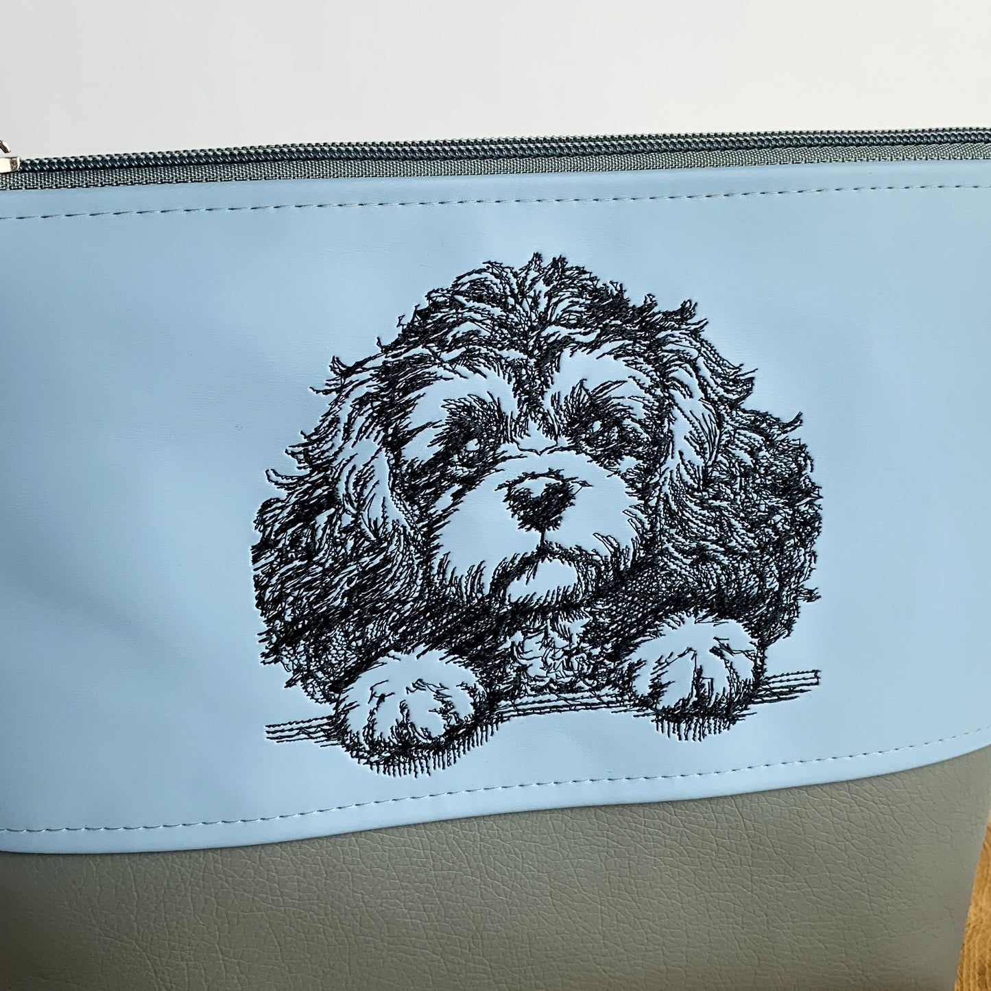 Pudel King Charles Minka - Umhängetasche