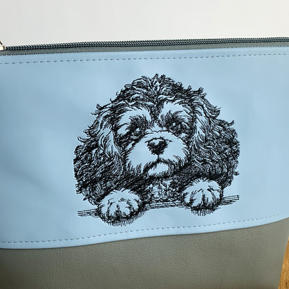 Pudel King Charles Minka - Umhängetasche