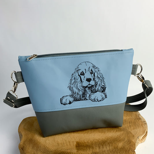 Cocker Spaniel Merle - Umhängetasche