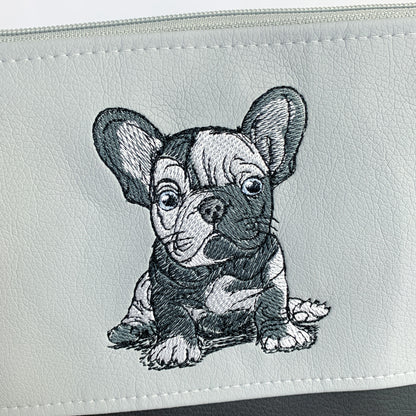 Französische Bulldogge JD color - Umhängetasche