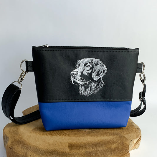 Flat Coated Retriever Moni - Umhängetasche