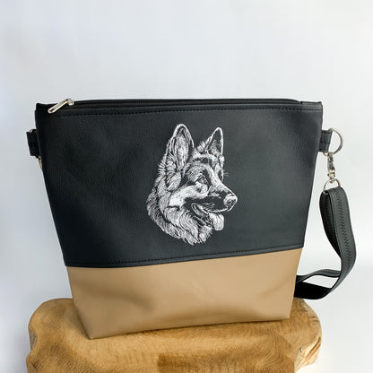 Schäferhund Allen - Umhängetasche